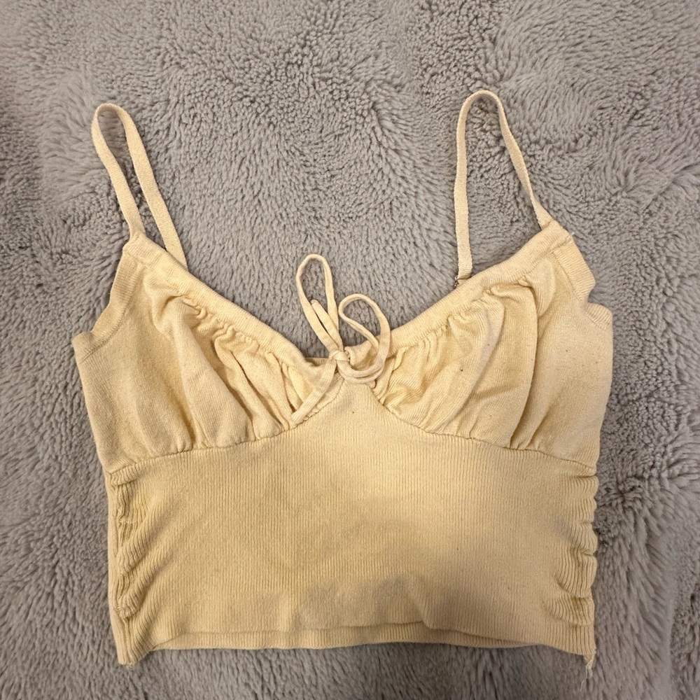 Yellow tank top